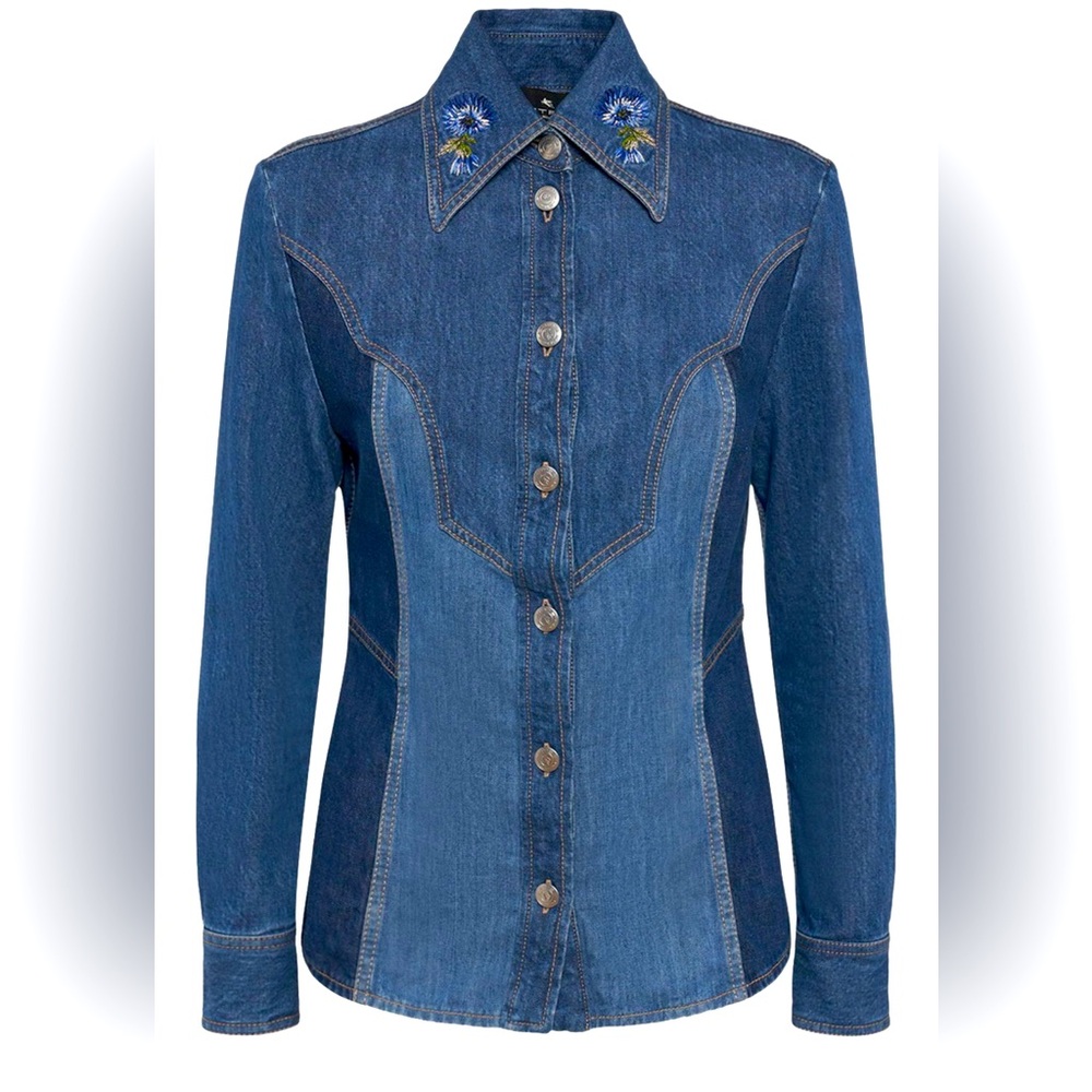 ETRO Denim Cowboy Shirt